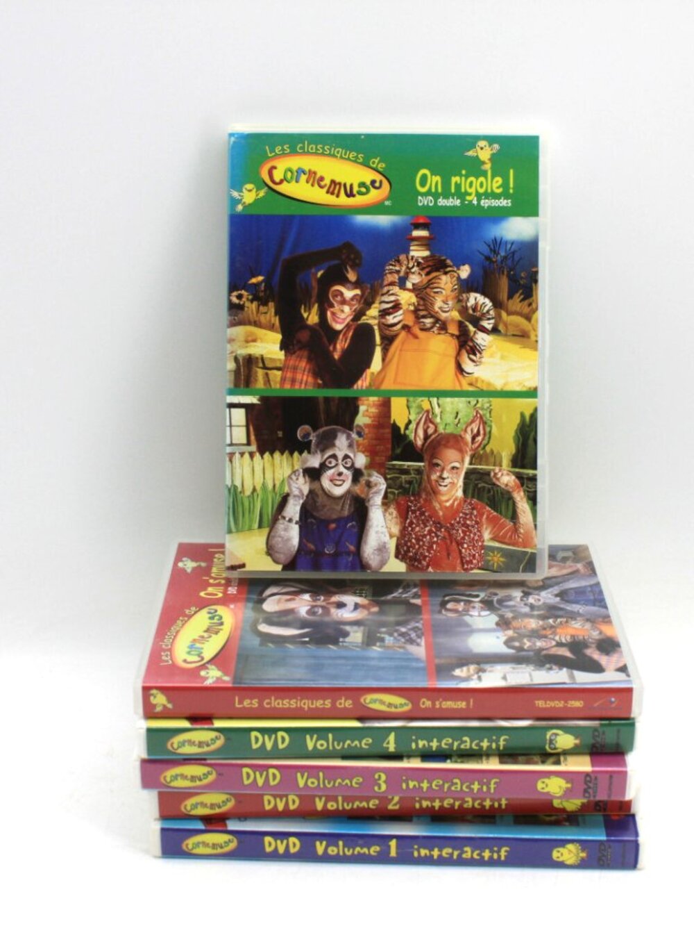 Lot Of 6 movies Cornemuse Vol 1-4 + On S'Amuse + On rigole Tested